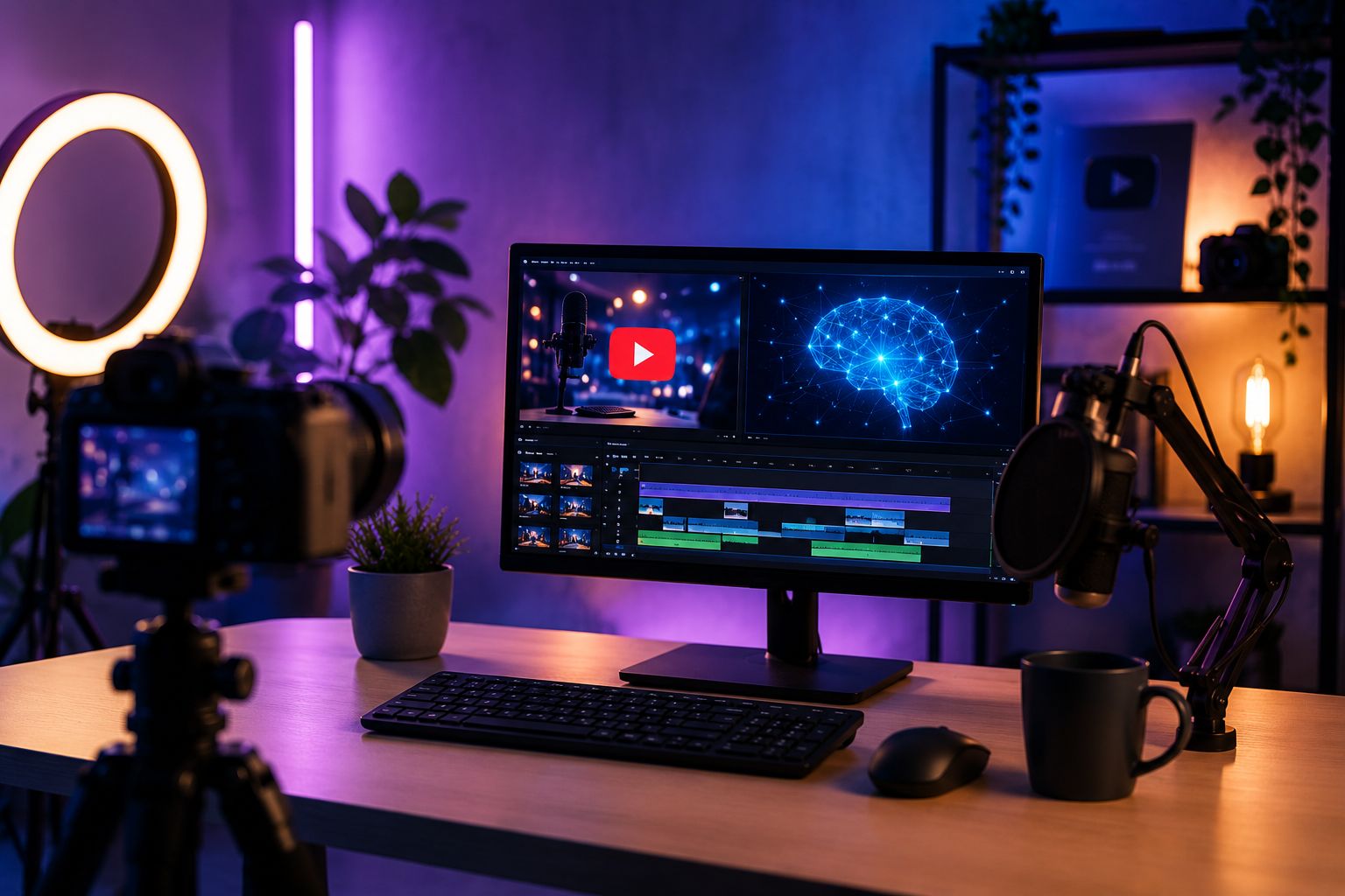 Chaîne YouTube propulsée par l'intelligence artificielle